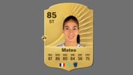 Clara Mateo card in EA FC 26 (Image via EA Sports)